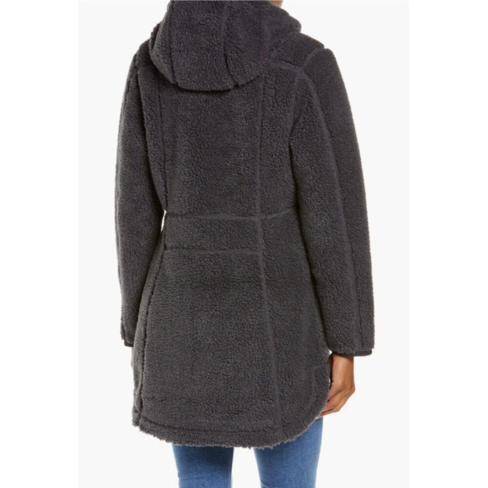 NEW L.L.Bean Mountain Windproof High Pile Fleece Coat Size M#2086 - Picture 2 of 10